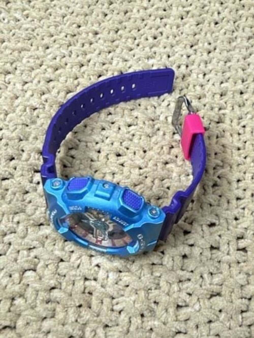 Casio G-Shock GMA-S110HC Analog-Digital Watch Blue and Purple - Picture 5 of 12